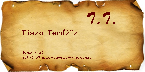 Tiszo Teréz névjegykártya